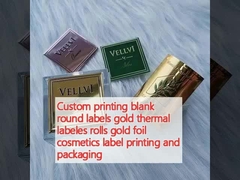 Geur Aromatherapie Kleefmerk Sticker Metalen Gedrukt Perfume Sticker