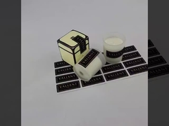 fluwelen kaarssticker