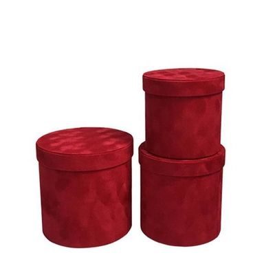 Luxe cilinder ambachtelijk papier buis Pakket Ronde doos Bloem Geschenk Verpakking Rozen Hoed Papier Bloemdoos