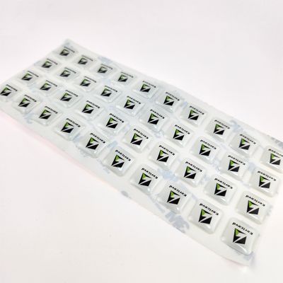 3D epoxy stickers Dome Custom vinyl stickers Schramvast