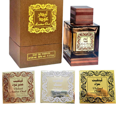 Custom Matte Gepersonaliseerd Label Metalen Sticker Geurende Parfums Kaars Label