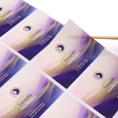 kopen Gepersonaliseerde waterdichte logo stickers voor parfum kaars cake doos Verpakking Warm stempelen zegel labels online manufacture