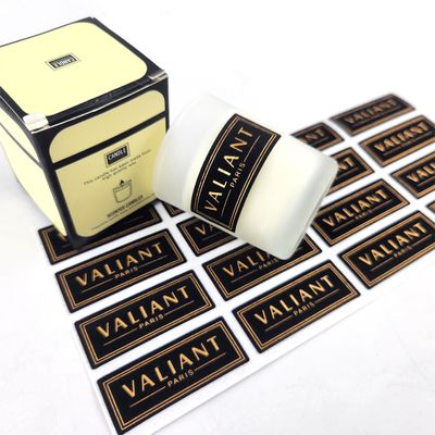 Goede prijs Digitaal afdrukken Goudstempel Bruiloftskaars Stickers Geurende Decoratieve Kaars Bedrijfslabels online