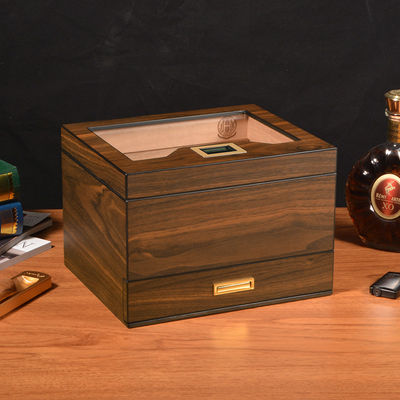 Goede prijs Humidor Sigarenlabel Printing Temperatuur aanpasbaar Doorzichtig raam Waterdicht afdrukken van labels online