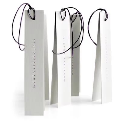 Goede prijs Witte fluwelen leer cadeautagels aangepaste kledingtaggels gedrukte kledingtaggels online