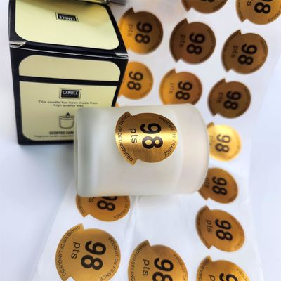 Goede prijs Gepersonaliseerde zelfklevende parfumfles etiket waterdicht kaars label stickers voor aromatherapie online