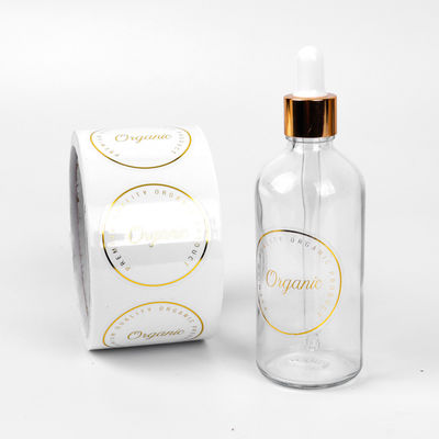 Goede prijs Papier aanpasbare kleeflabelsticker cosmetische flessen labelstickers online