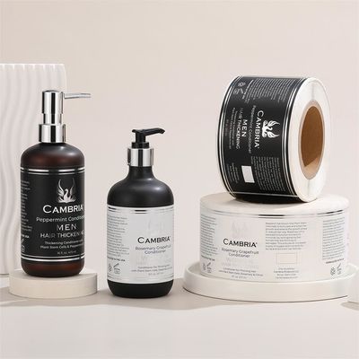 Goede prijs Synthetisch papier Kleeflabelsticker Dagelijkse chemische douche shampoo zorg Kleeflabelstickers online