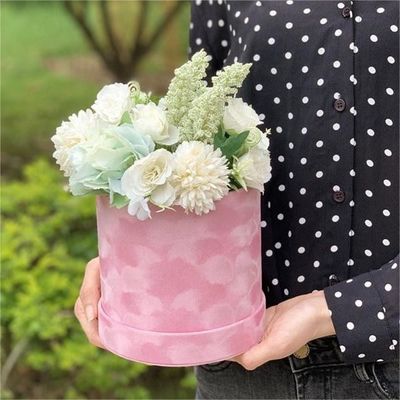 Goede prijs Huidhandvat Handwerk Papierdoos Verpakking Emmer Geschenk Verpakkingsdoos Roze Groen online