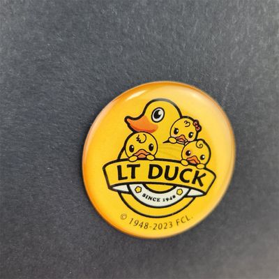 Goede prijs Gele op maat gemaakte epoxy-stickers online