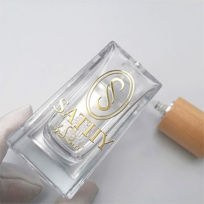 Goede prijs Custom 3D Cosmetic Kleefmiddel Goudfolie Sticker Parfum Glasfles Logo Label online