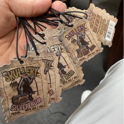 Goede prijs Druknaam Logo Papier Kleding Hangtag Labels Kleding Hang Tags Met String online