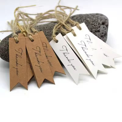 Goede prijs Custom Logo Eco Friendly Swing Hangtags Tags en labels Prijslabel Kledinglabel online