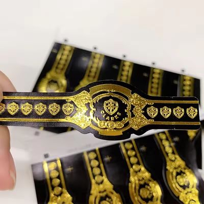 Goede prijs Custom Shape ISO9001 Certified Full-automatic Production Gold Foil 3D Embossed Cigar Label for Premium Cigars online